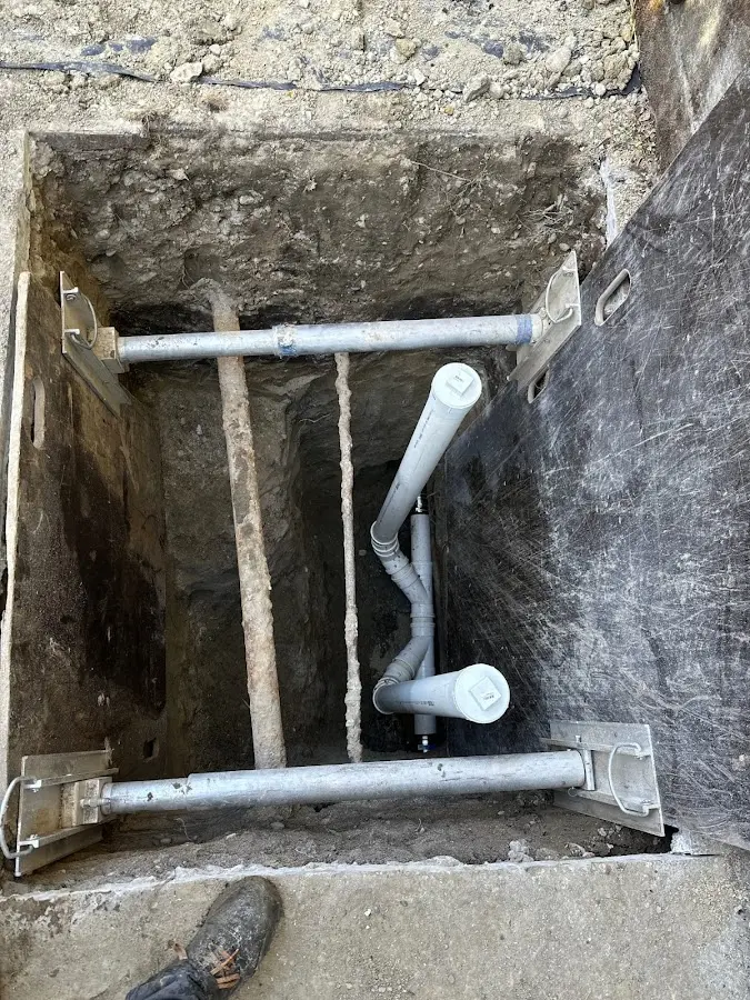 Experienced plumber completing Gas Line Repair work in Delran